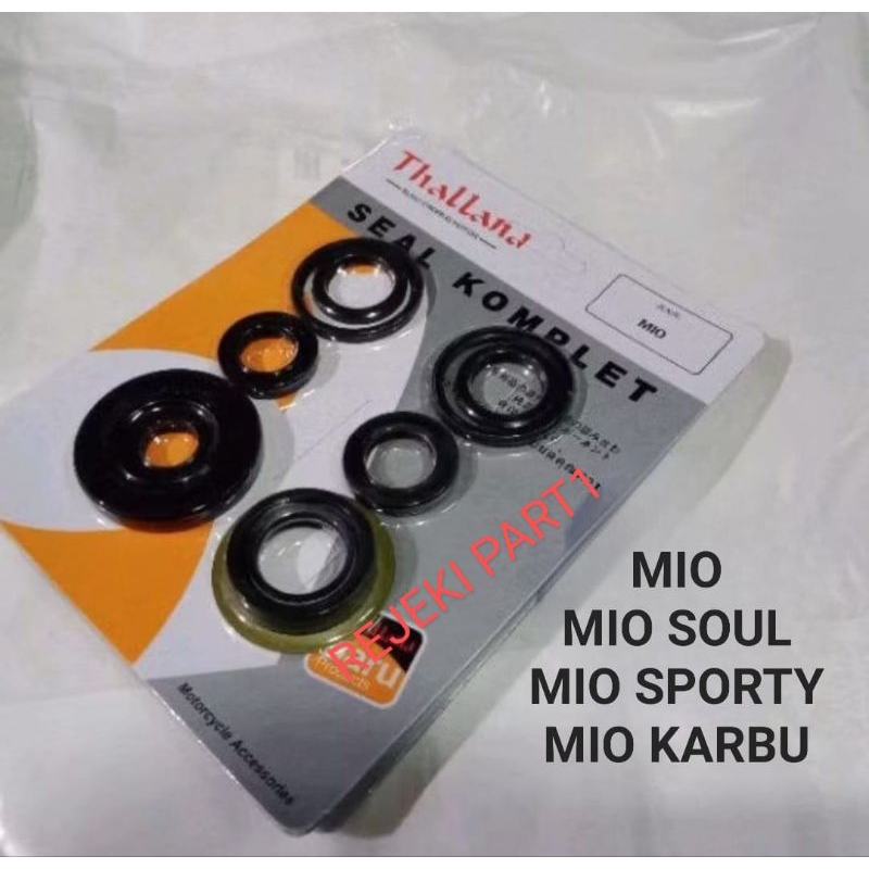 SEAL SIL MESIN KOMPLIT SET MIO / MIO SOUL / MIO SPORTY / MIO KARBU (THALLAND)