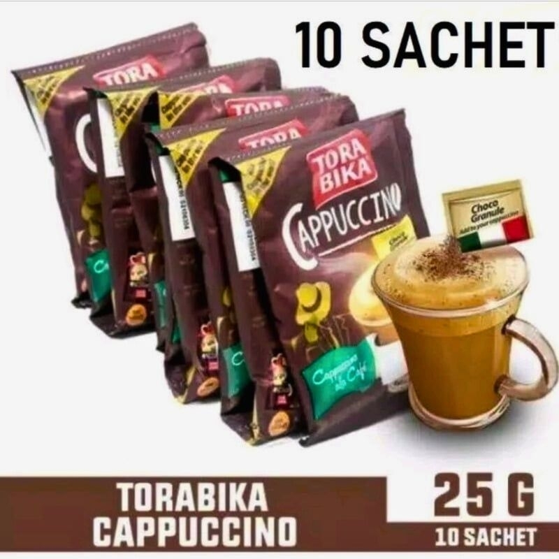 

PROMO Torabika Cappucino Renteng isi 10 sachet