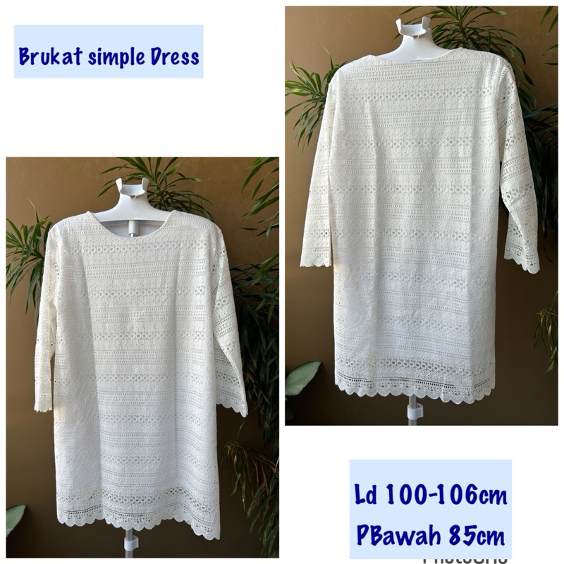 Dress Putih Preloved