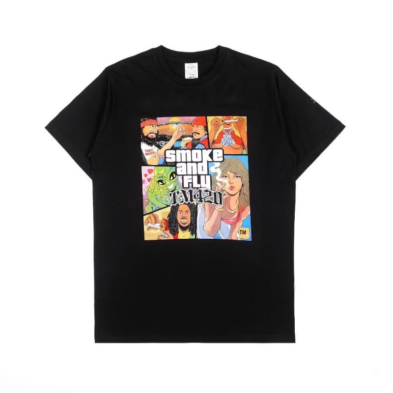 Kaos Semoke Tm420 / Baju T-shrit Pria Wanita Premium ~ Free sticker