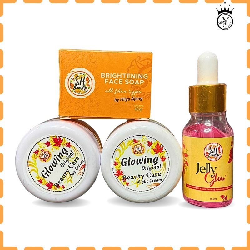 SKINCARE GLOWING 4 in 1 by HYLYA AJENG Perawatan Wajah