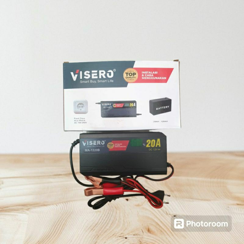 Charger accu / cesan aki 10.A visero