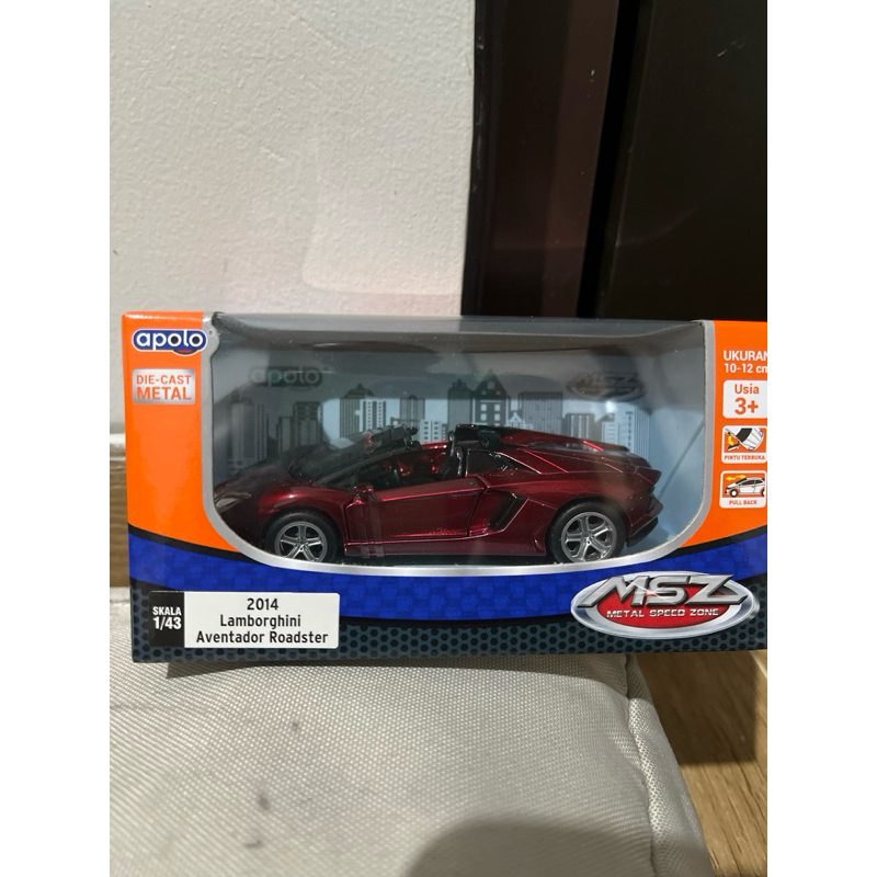 2014 lamborghini aventador roadster apolo metalik merah