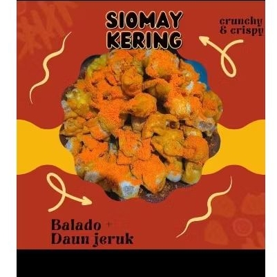 

cemilan kekinian siomay goreng rasa balado