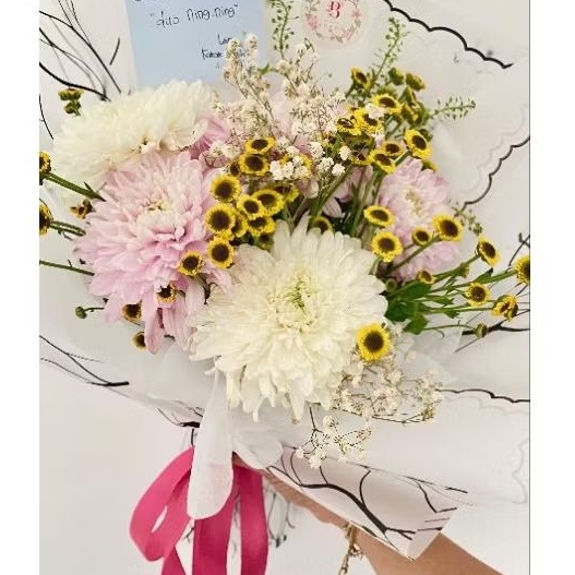 bouquet mix local flower /  buket bunga segar / buket bali / bunga segar potong