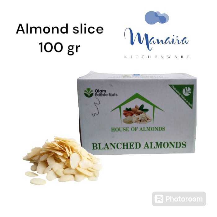 

KACANG ALMOND SLICE 100 GRAM