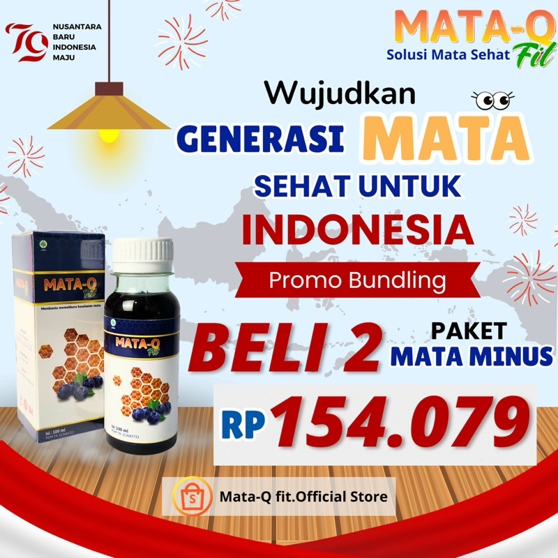 Madu Mata-Q fit Suplemen Mata Minus Obat herbal untuk mata mencegah mata minus PROMO Spesial kemerde