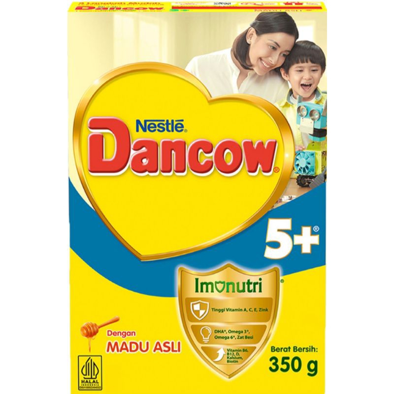 

DANCOW 5+ Susu Pertumbuhan usia sekolah 350 gram