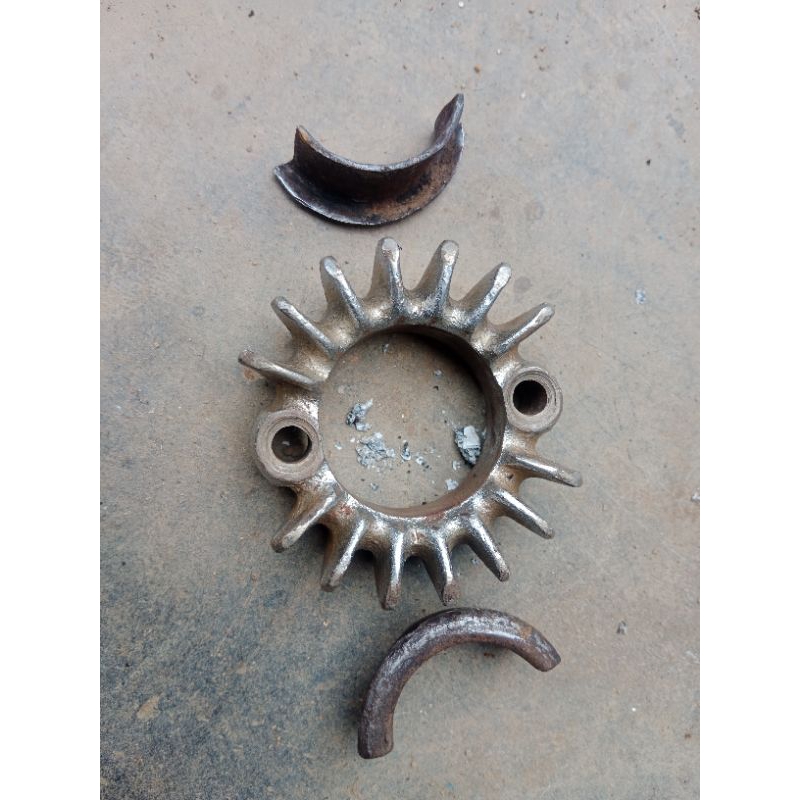 klem cincin knalpot cb 100 cb 125 original