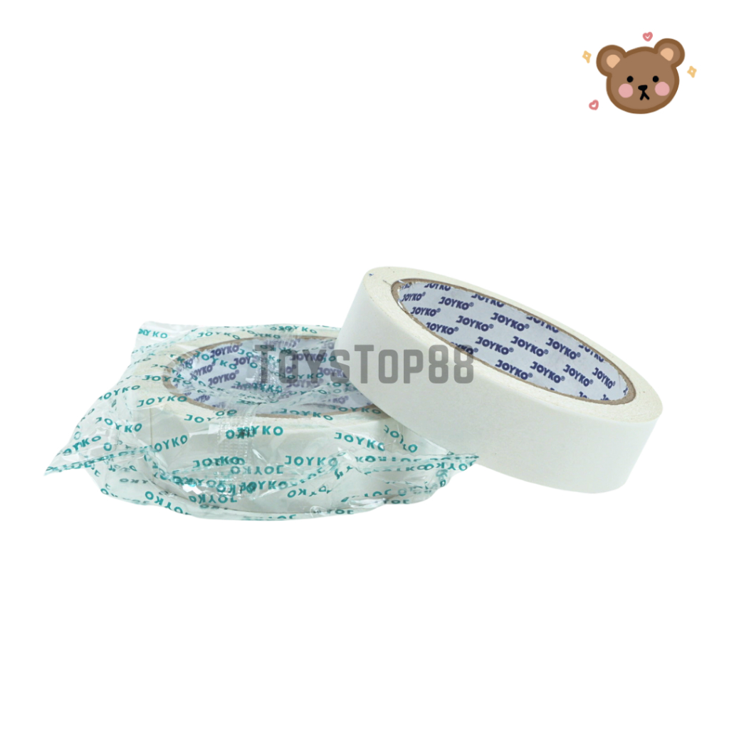

Double Tape 1" Inch Joyko - Perekat 2 Sisi Besar [24 MM x 15 YARD]