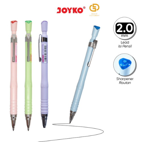 

(1 PCS) Mechanical Pencil Pensil Mekanik Joyko MP-53 2.0 mm