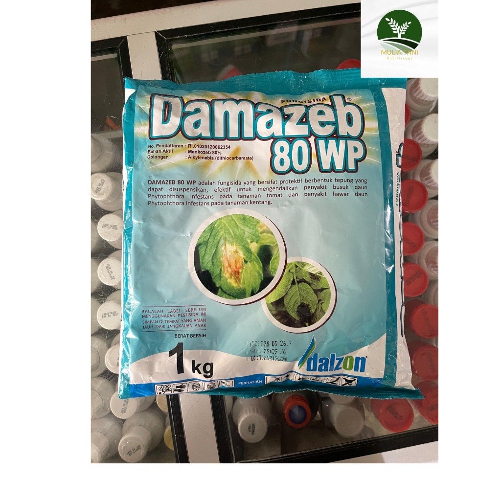 DAMAZEB KUNING 1 KG FUNGISIDA PROTEKTIF JAMUR