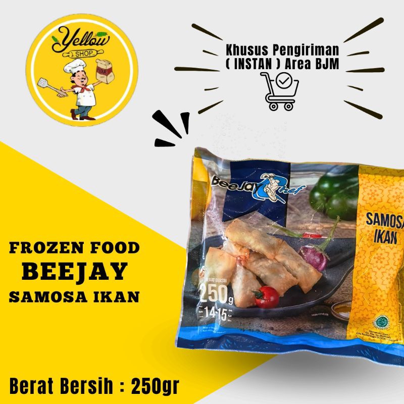 

BEEJAY CHEF SAMOSA IKAN | FROZEN FOOD