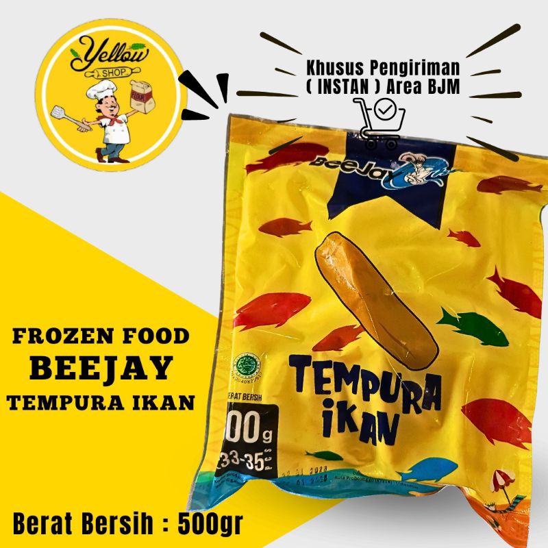 

BEEJAY CHEF TEMPURA IKAN 500GR | FROZEN FOOD