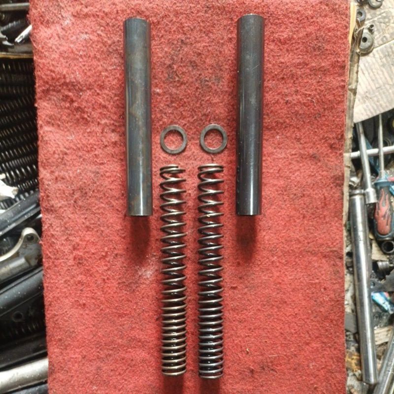 per sok depan Yamaha Byson .per ulir ring pipa selenser