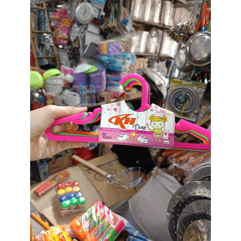 Hanger Baju Gantungan Baju Anak 1 Lusin