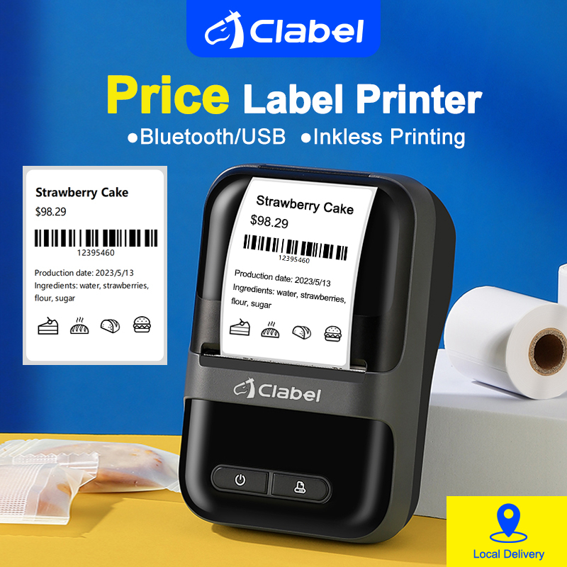 

CLABEL 220B Thermal printer Label printer Receipt printer Bluetooth connection