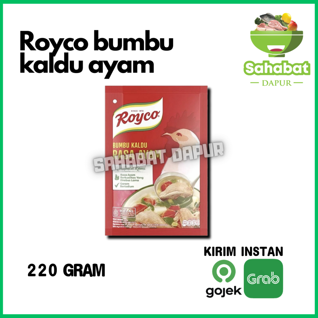 

Royco Ayam 220gr - Sahabatdapur