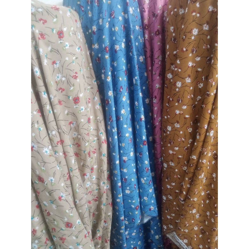 bahan/kain rayon viscose
