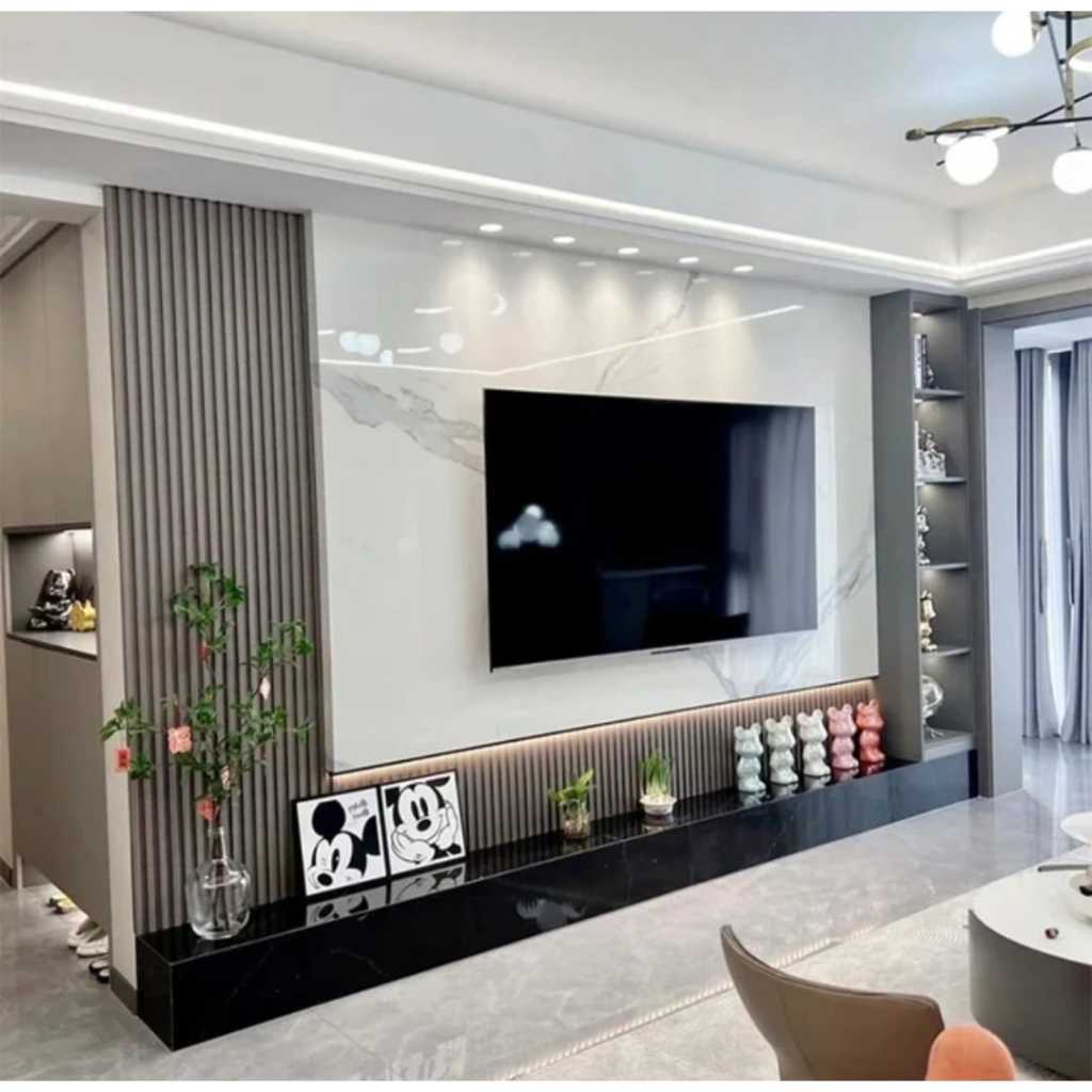 Partisi hollow pvc / Kisi Kisi Partisi Penyekat ruangan / Hollow PVC sekat ruangan indoor 290cm