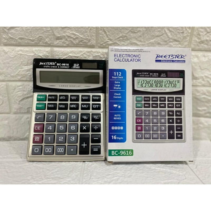 

KALKULATOR BESTER BC9616 16DIGIT