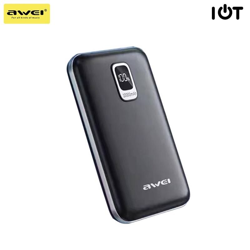 AWEI PowerBank 10000mAh Mini Portable Magnetic Fast Charging iPhone 22.5W