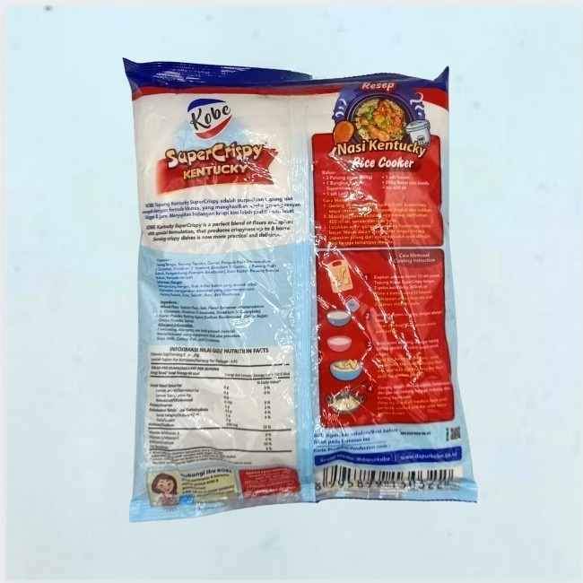 

Kobe Super Crispy Tepung Goreng isi 250gr / 70gr