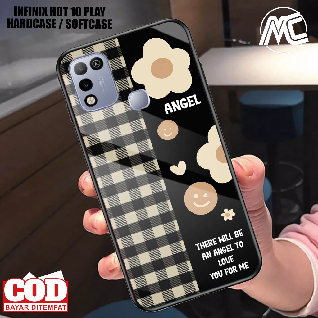 Case INFINIX HOT 10 PLAY BUNGA INFINIX HOT 10 PLAY  Hp - Casing Hp  - Case Hp - Case Terbaru - Case 