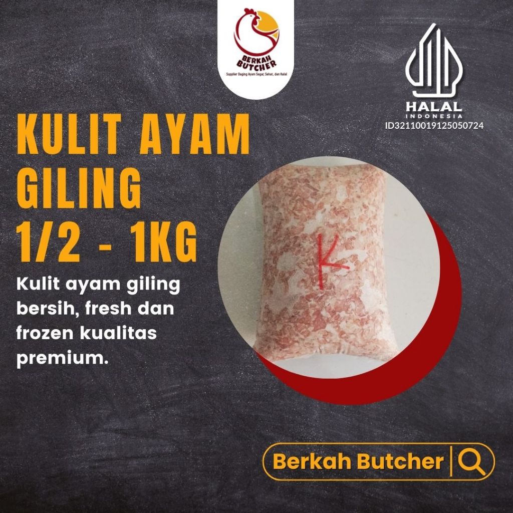 

Kulit Ayam Giling - Berkah Butcher