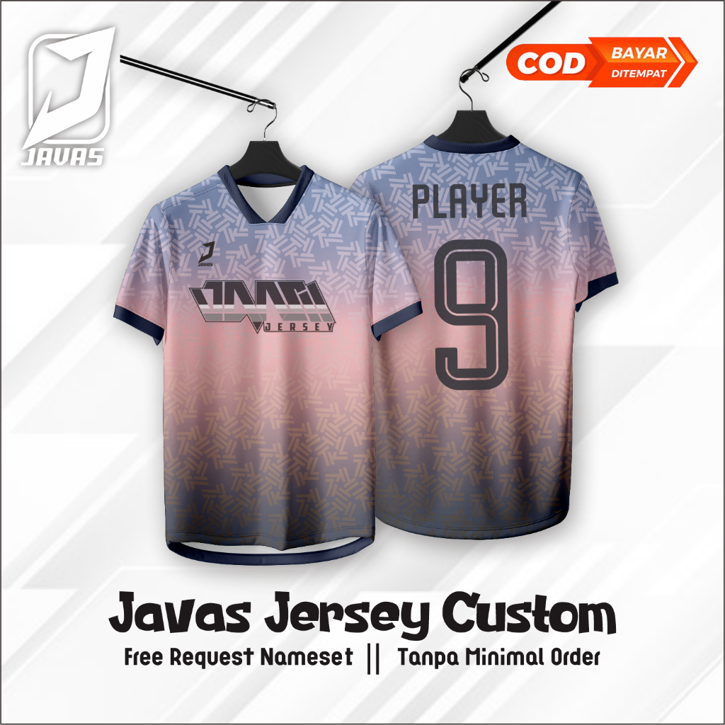 JERSEY FUTSAL DAN BAJU SEPAK BOLA PRINTING CUSTOM NAMA NOMOR DAN LOGO