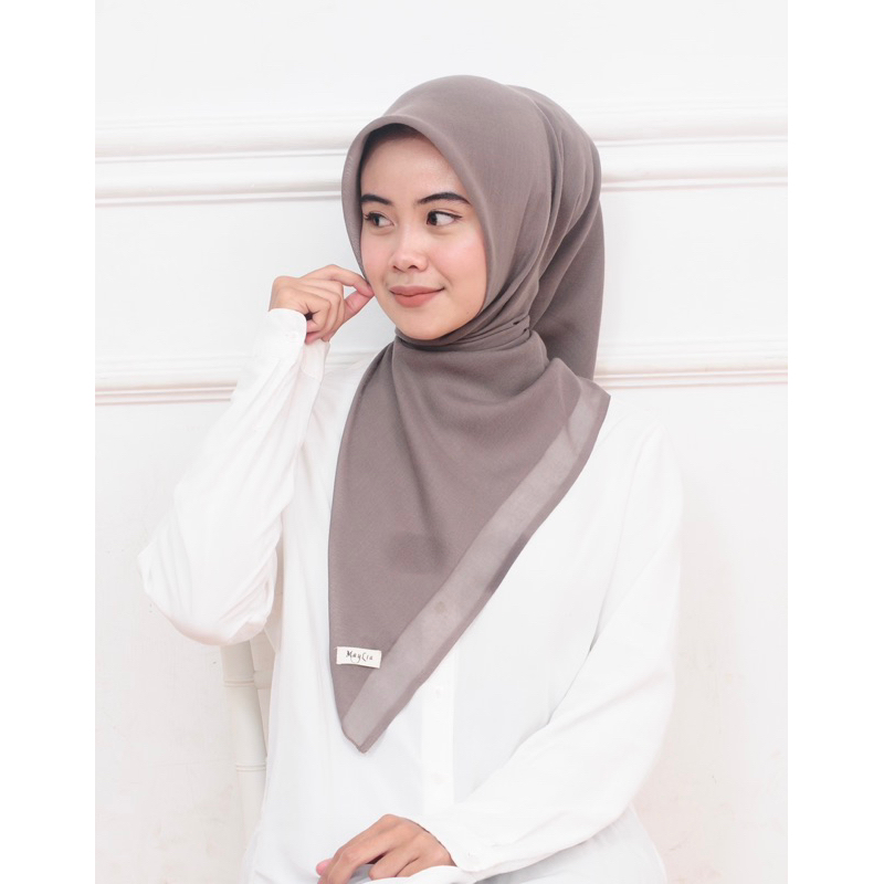 MayLia hijab | segiempat paris jadul | paris jadul ori