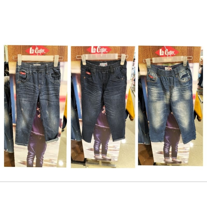 celana jeans anak laki-laki brand lee cooper kids size 4-14 tahun