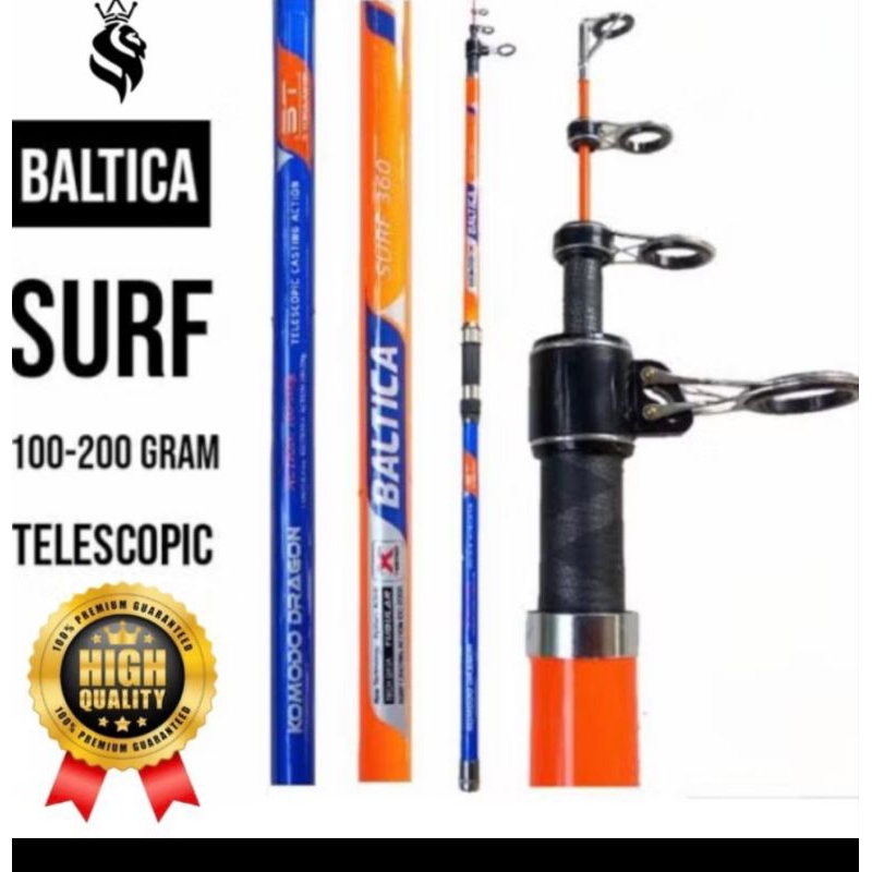 joran surf stela baltica (paking Pralon PVC)