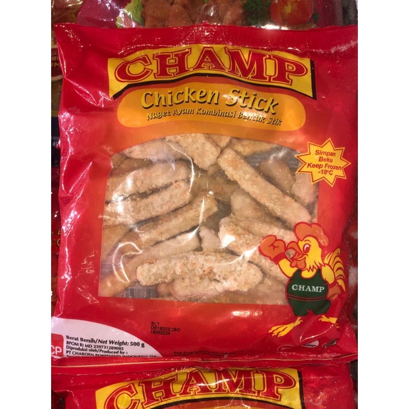 

CHAMP CHICKEN STICK 500GR