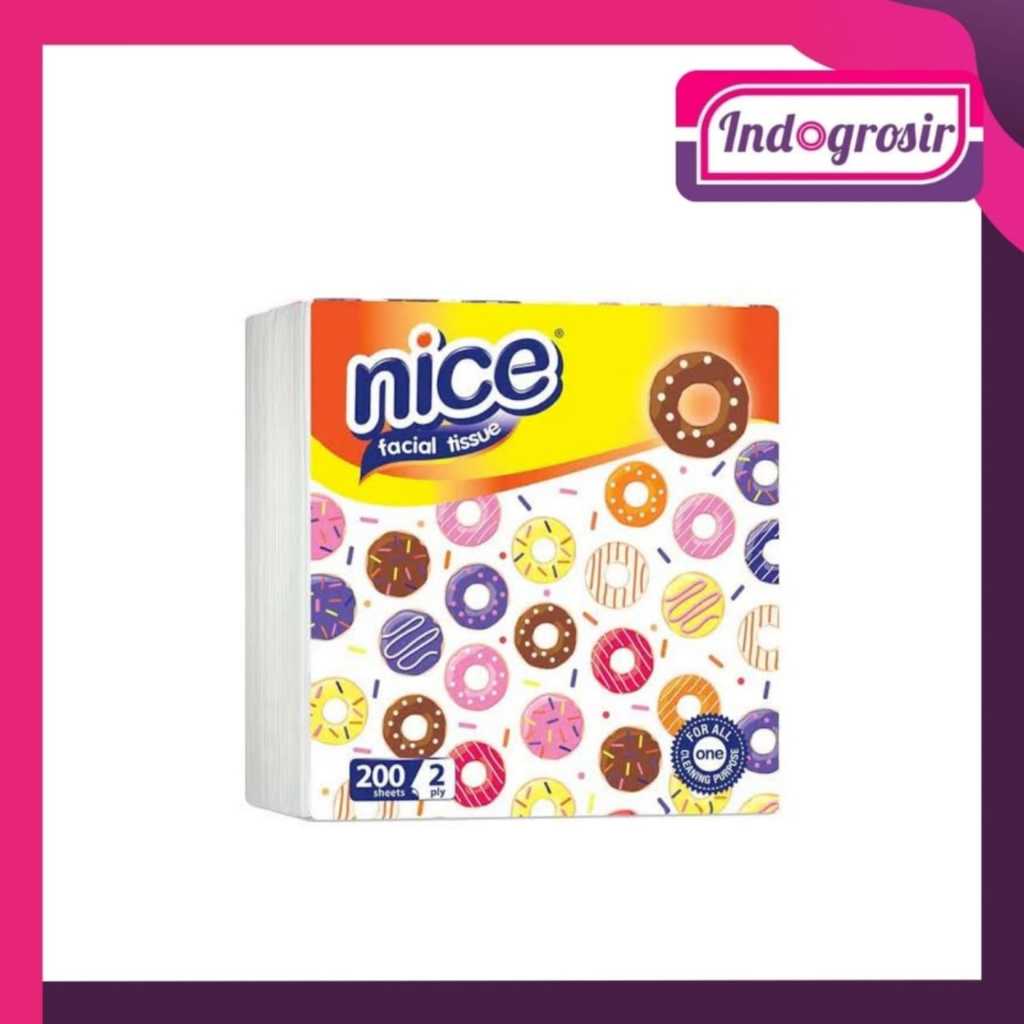 NICE FACIAL TISSUE POP UP 200S/TISU NICE KECIL/PROMO