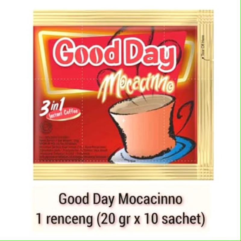 

Good Day Mochachino Renteng isi 10 sachet