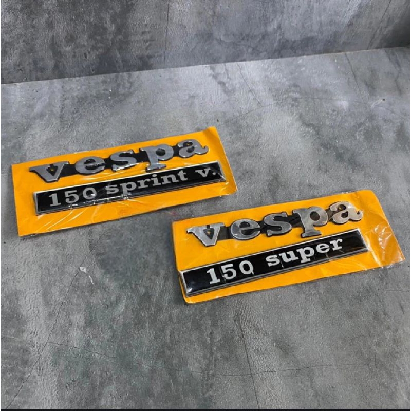 Emblem Vespa Super Sprint Isi 2 Emblem Dada Vespa Super Sprint Emblem Tempel Vespa