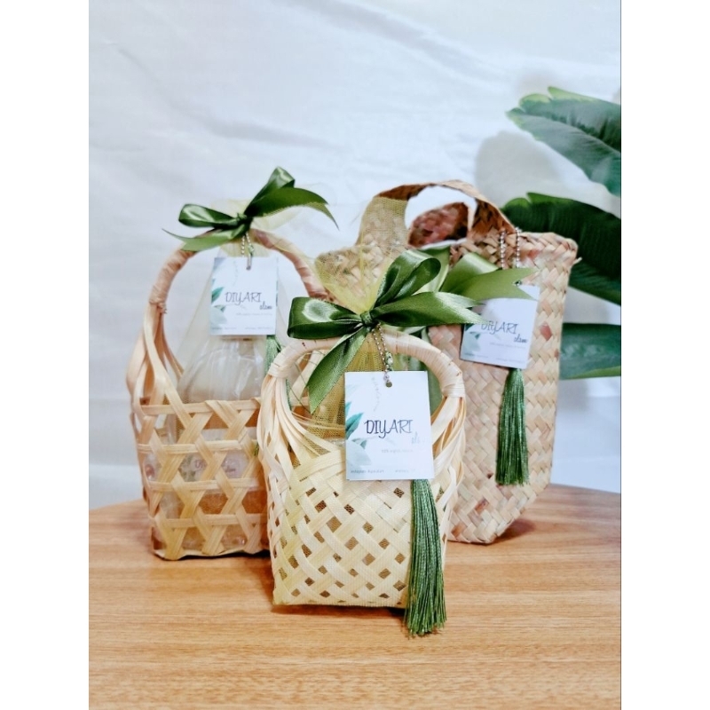 

DIYARI Alam | Hampers Organic Honey, Artisan Tea, with Sustainable Etnic Bag (wedding, birthday, christmas natal, idul fitri, dst)