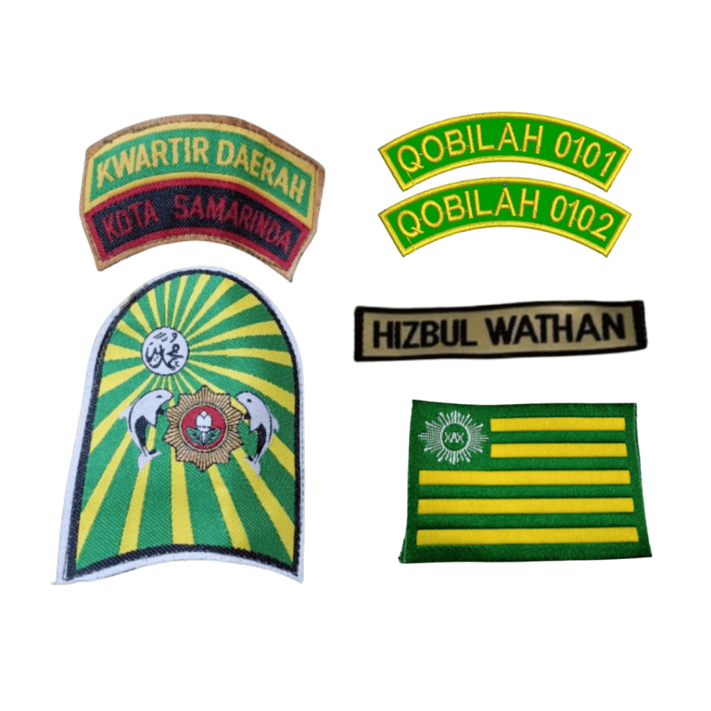 Bet/Badge Bordir Atribut Seragam HW (Hizbul Wathan)