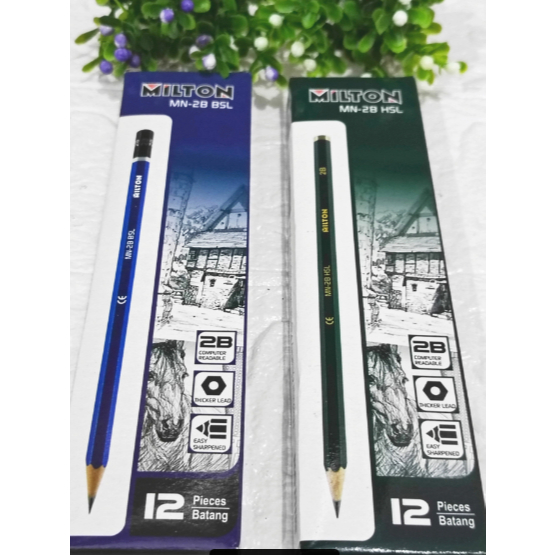 

Pensil 2B Milton | Alat Tulis Sekolah