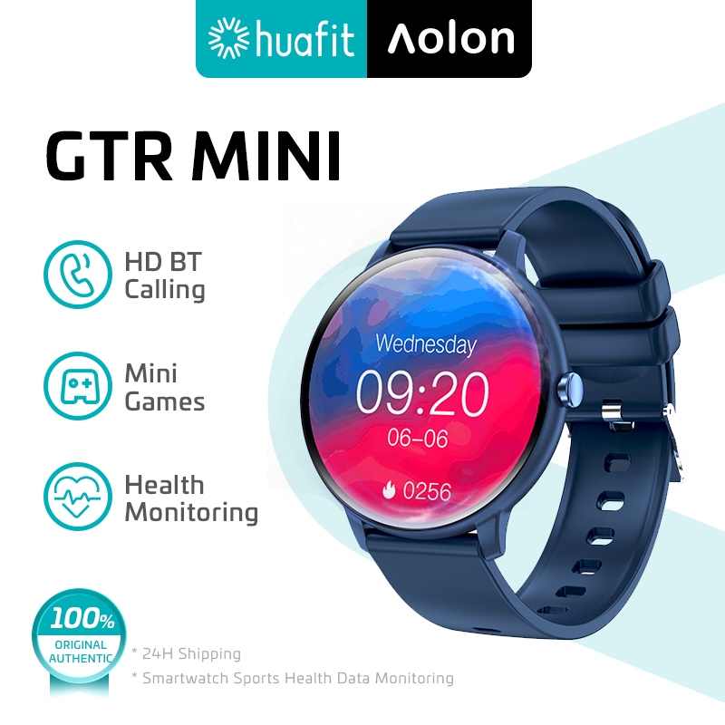 Aolon GTR Mini Smart watch | Sports Watch | Health Monitor | Bluetooth Calling | DIY Wallpaper | 115