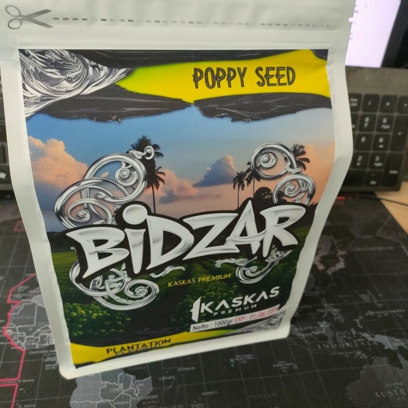 

Bidzar Poppy Seed / Kas Kas Premium 1000gr Import By. Borneo Mall