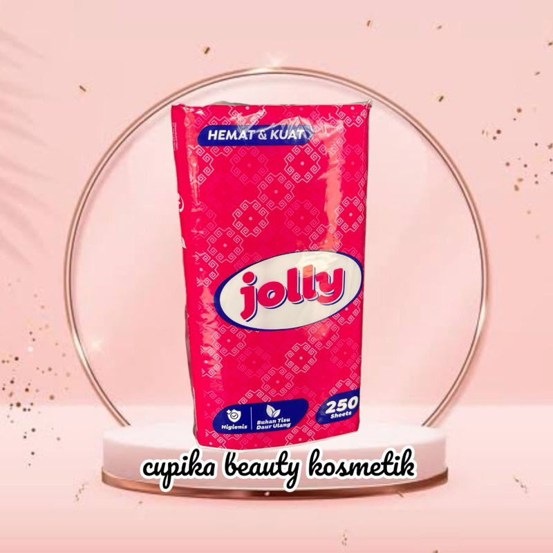 ada grosir [a,ez] JOLLY TISSUE 250 SHEET - FACIAL TISUE JOLLY 250 S - TISU WAJAH JOLLY 2 PLY