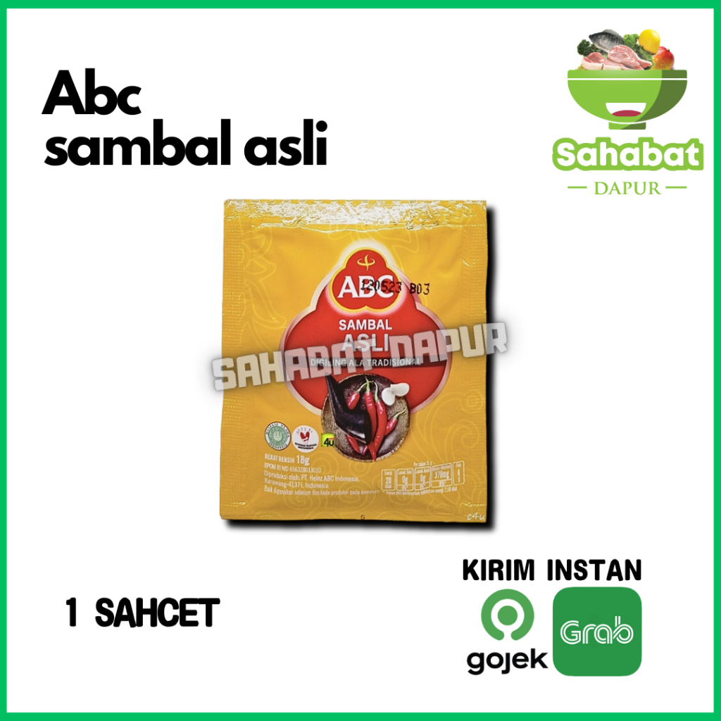 

Sambal Asli ABC 15 Gram - Sahabat Dapur