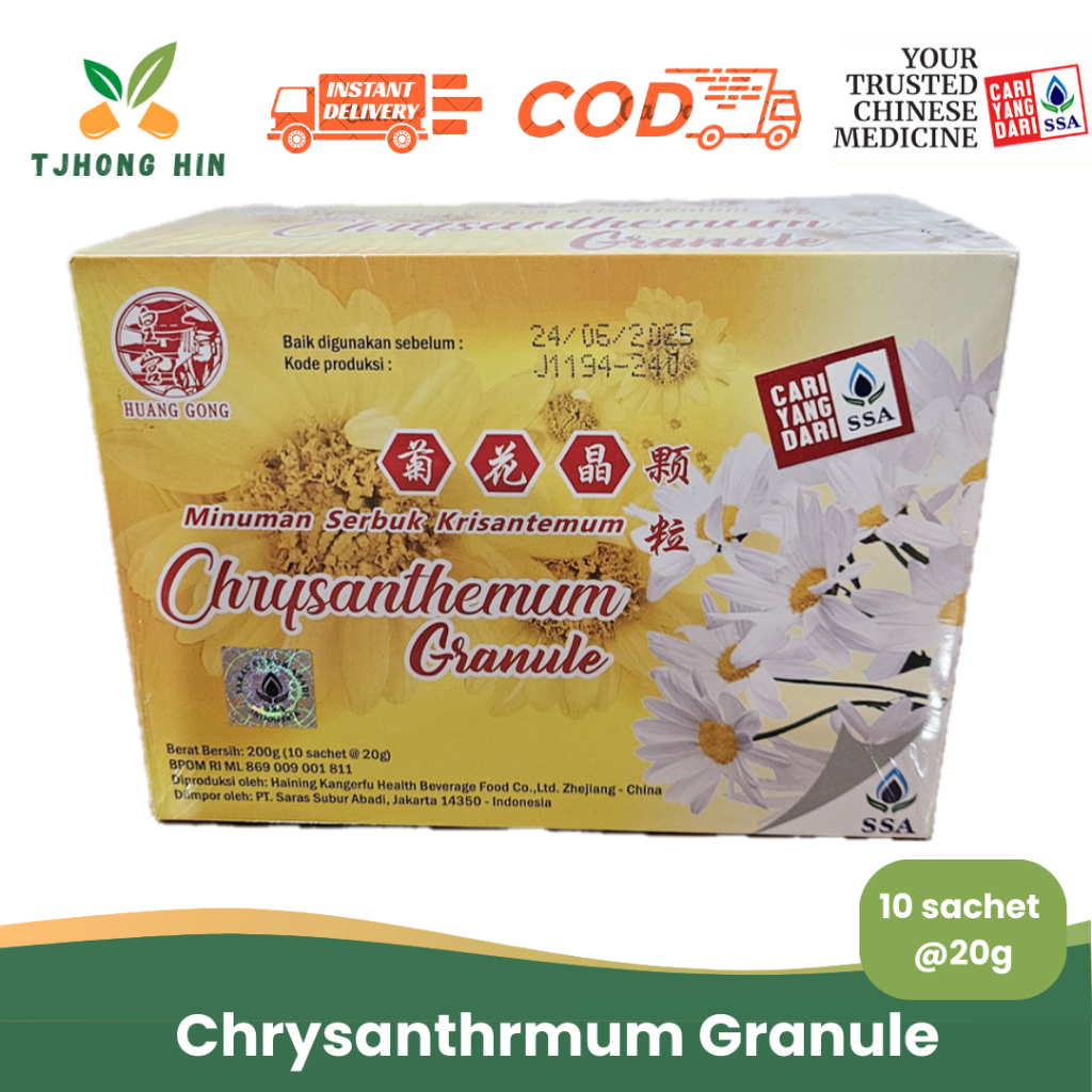 

Chrysanthemum Granule / Minuman Herbal Teh Chrysan - 100% Original