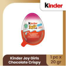 

Kinder Joy Chocolate Crispy girls 20g dijamin EXD lama