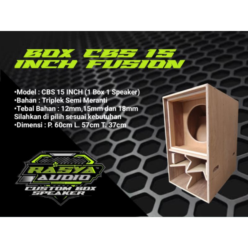 BOX CBS 15 INCH SINGLE | BOX SPEAKER