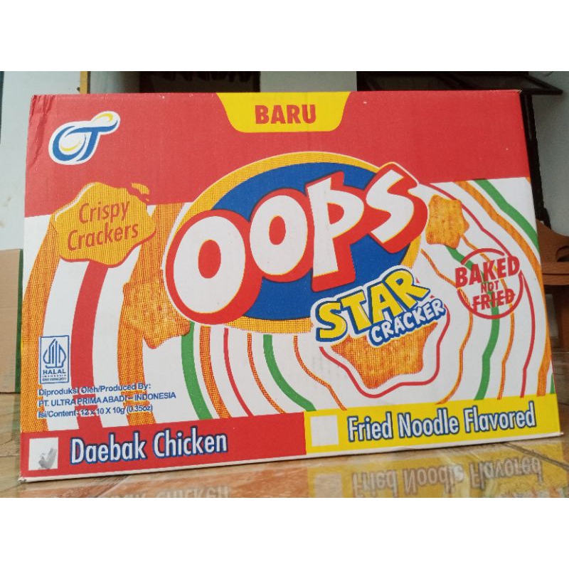 

[GROSIR!!!] Oops Cracker 1 DUS isi 12 Renceng - 10gr