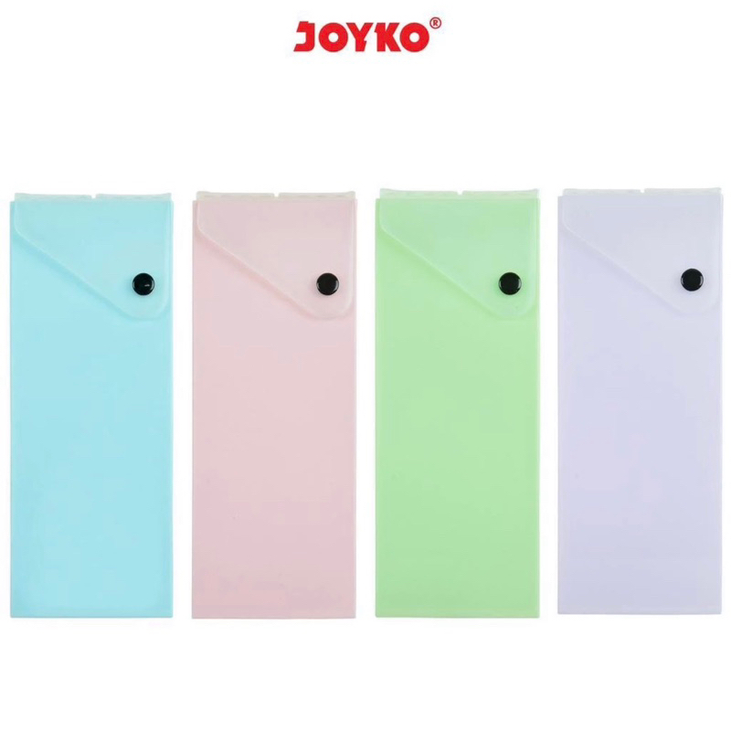 

Kotak Pensil Plastik Pastel Joyko / Pencil Case PC-0719 PSTL-35 / Kotak Pensil Joyko Polos warna Pastel