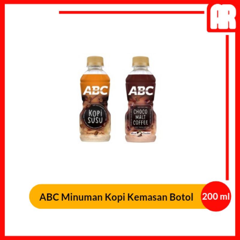 

ABC Minuman Kopi Kemasan Botol 200ml | AR Ostore